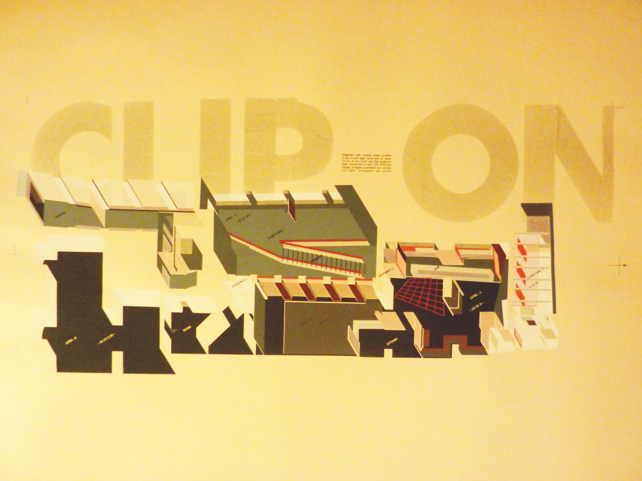 Skala Grundriss Plakat